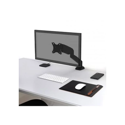 PORT DESIGNS-Port Connect Asztali monitor állvány - 75x75/100x100, 32"-ig, max 8 kg, forgatható, dönthető