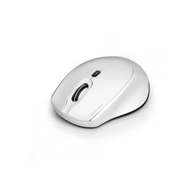 PORT DESIGNS Egér vezeték nélküli, silent, optikai, USB-C/USB, 800/1200/1600 dpi, 1,6 m, 1xAA, fehér