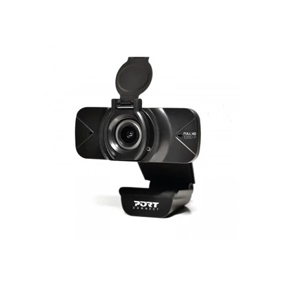 PORT DESIGNS Webkamera Full HD (1920x1080), USB-C/USB, mikrofon, 1,5 m