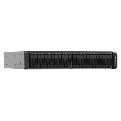 QNAP NAS 24 fiókos TS-h2490FU-7302P-128G AMD 16x3,0GHz, 8x16GB RAM, 4x25GbE SFP28