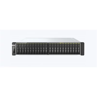 QNAP NAS 24 fiókos XEON 16x3,4GHz, 128GB RAM, 4x2500Mbps, 2x25GbE SFP28 SmartNIC - TDS-h2489FU-4314-128G