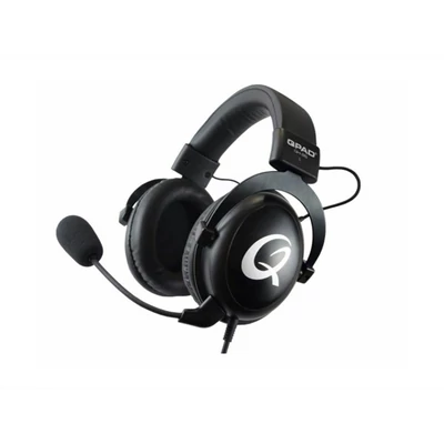 QPAD QH-95 Gamer fejhallgató mikrofonnal 3,5 mm jack