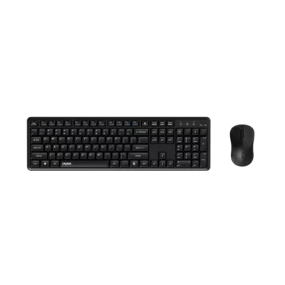 RAPOO 00229634, 8150M VEZETÉK NÉLKÜLI MULTI-MODE "SILENT" BILL. EGÉR SZETT FEKETE