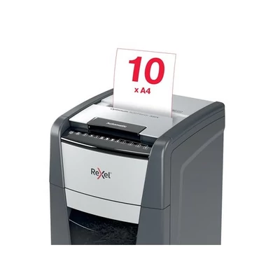REXEL Iratmegsemmisítő, konfetti, 300 lap, "Optimum AutoFeed+ 300X"