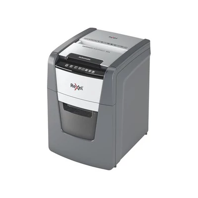 REXEL Iratmegsemmisítő, konfetti, 90 lap, "Optimum AutoFeed+ 90X"