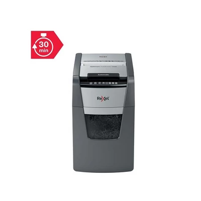 REXEL Iratmegsemmisítő, mikrokonfetti, 130 lap, "Optimum AutoFeed+ 130M"