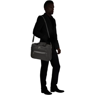 SAMSONITE Aktatáska 123669-1041, LAPT.BAILHANDLE 14.1" BLACK - VECTURA EVO