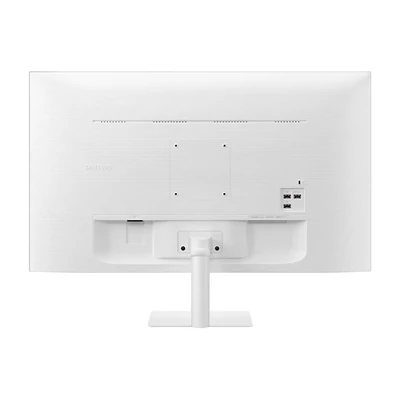 SAMSUNG AI Smart VA monitor 32" M7, 3840x2160, 16:9, 300cd/m2, 4ms, 2xHDMI/3xUSB/USB-C/WiFi/Bluetooth, hangszóró, fehér