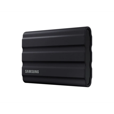 SAMSUNG Hordozható SSD T7 Shield, USB 3.2 Gen.2 (10Gbps), 1 TB, Fekete