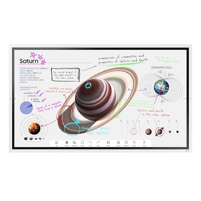 SAMSUNG WM65B 16/7 Interactive Display WMB Series 65"