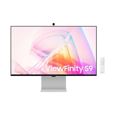 SAMSUNG Smart IPS monitor 27" S90PC, 5120x2880, 16:9, 600cd/m2, 5ms, miniDP/3xUSB/Thunderbolt/WiFi/BT, Pivot, hangszóró