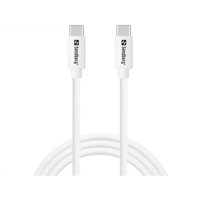 SANDBERG Hálózati vezeték, USB-C > USB-C 65W 1M SAVER
