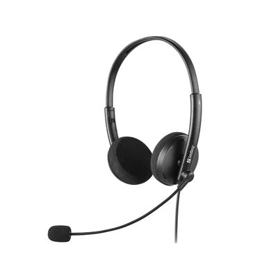 SANDBERG Headset mikrofonnal, MiniJack Office Headset Saver