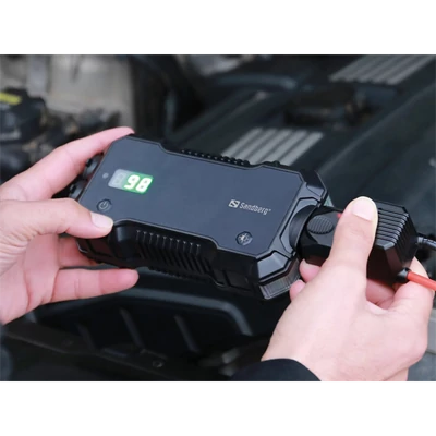 SANDBERG Hordozható akkumulátor, Car Jumpstarter Powerbank 10000