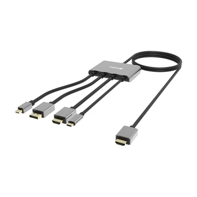 SANDBERG Kábel, All-In-1 Display Adapter Hub