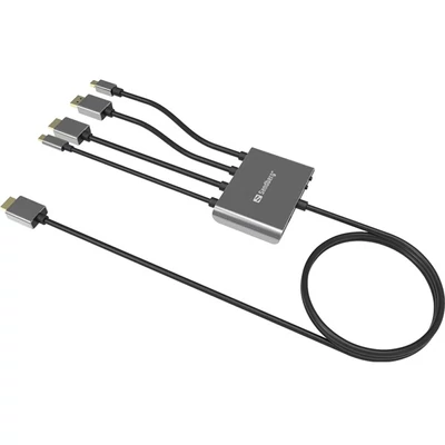 SANDBERG Kábel, All-In-1 Display Adapter Hub