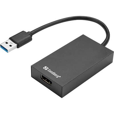 SANDBERG Konverter, USB 3.0 to HDMI Converter