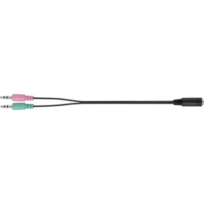 SANDBERG Fejhallgató, MiniJack Headset with Line-Mic