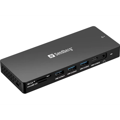 SANDBERG USB-C Dokkoló 13in1 DockingStation Pro