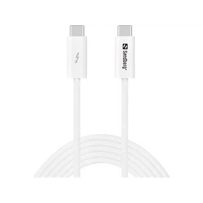 SANDBERG USB-C tartozék, USB-C>C USB4 240W+40Gbps, 2M