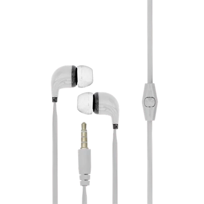 SBOX Füllhallgató, EARPHONES + MICROPHONE, White