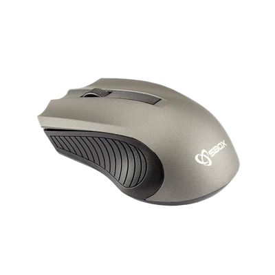 SBOX Egér, WIRELESS MOUSE, Grey