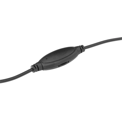 SBOX HS-707 Fejhallgató, HEADSET + MICROPHONE, Fekete