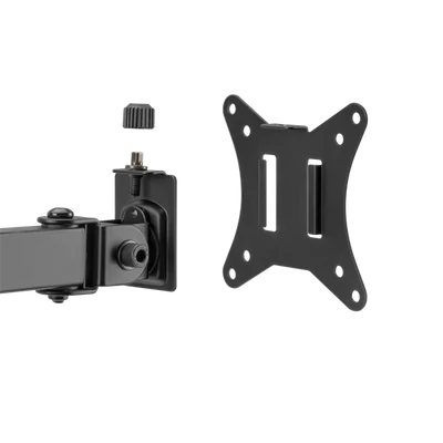 SBOX LCD-352/2-2, DESKTOP MOUNT (2 képernyős rögzítőkar), (17-32", max. 9 kg/monitor, max.VESA: 100x100 mm)