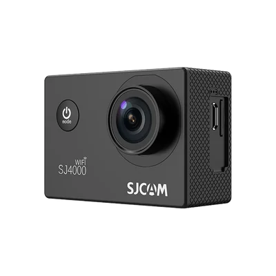 SJCAM Action Camera SJ4000 WiFi, Black 4K, 30m, 12 MP, vízálló tokkal, LCD kijelző 2.0, időzítő funkció, lassítás