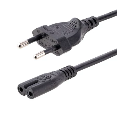 STARTECH Hálózati Tápkábel C7 250V, 2m fekete