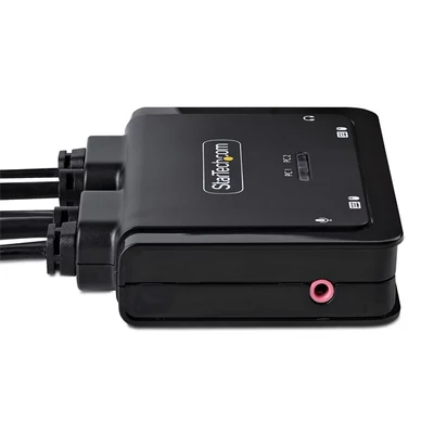 STARTECH KVM Switch 2xUSB-C, 4K 60Hz Displayport Output