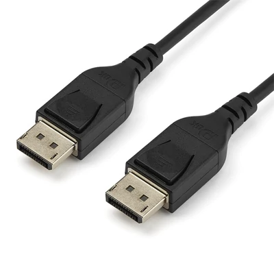 STARTECH Kábel Displayport 1.4 to Displayport 1.4 8K 60Hz/4K 120Hz HDR UHD, 1m fekete