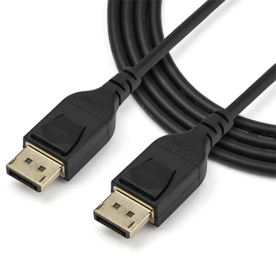 STARTECH Kábel Displayport 1.4 to Displayport 1.4 8K 60Hz/4K 120Hz HDR UHD, 2m fekete