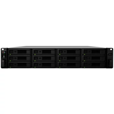 SYNOLOGY NAS 12 fiókos RS3618XS Intel Xeon D-1521 4x2,4GHz, 8GB DDR4, 4x1GbE, 3xUSB3.2