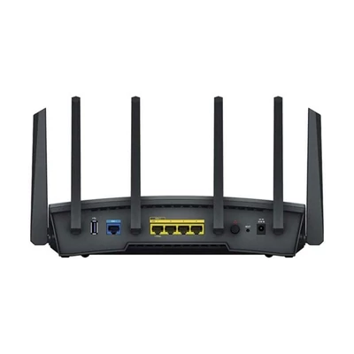 SYNOLOGY Wireless Router 1x1000Mbps + 1x2500Mbps DualWAN, 3x1000Mbps + 1x2500Mbps, 4x4 MIMO, WiFi6,  - RT6600ax