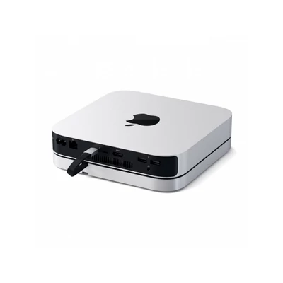 Satechi Aluminium Type-C Stand and Hub for Mac Mini - Silver