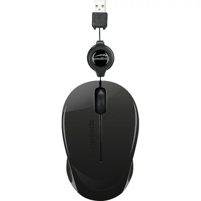 SPEEDLINK SL-610012-BK BEENIE Mobile vezetékes egér, fekete