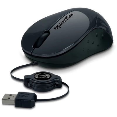 SPEEDLINK SL-610012-BK BEENIE Mobile vezetékes egér, fekete