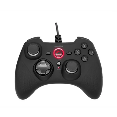 SPEEDLINK SL-650010-BK RAIT Gamepad - PC/PS3/Switch, fekete