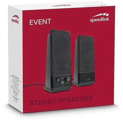 SPEEDLINK SL-8004-BK EVENT 2.0 hangszóró, fekete