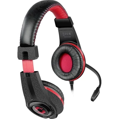 SPEEDLINK SL-860000-BK LEGATOS Gaming mikrofonos fejhallgató, fekete
