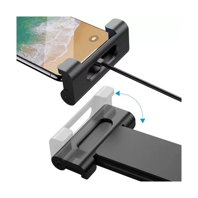 TECH-PROTECT UNIVERZÁLIS FEJTÁMLÁRA SZERELHETŐ TELEFON/TABLET AUTÓS TARTÓ - HEADREST CAR MOUNT - FEKETE