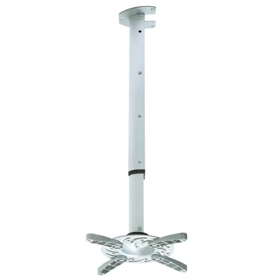 TECHLY ICA-PM 102XL állítható mennyezeti projektor konzol, 60-102 cm, ezüst