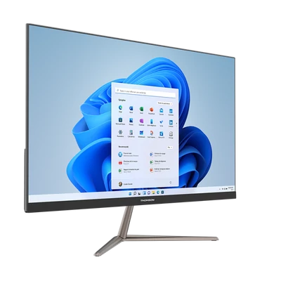 THOMSON AIO 23.8" All-in-One FHD, Intel® Core™ I3-10110U, 8GB, 512GB SSD, Windows 11 HOME, Wireless Mouse + KB, Black