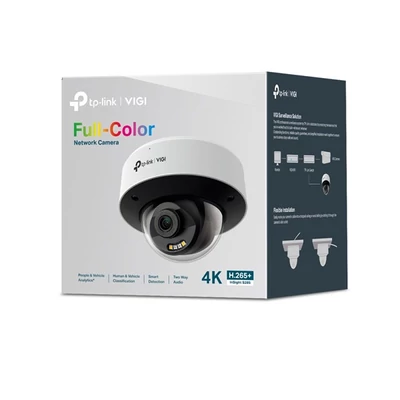 TP-LINK IP Kamera kültéri színes éjjellátó 8 Megapixel, 2.8mm Objektív, INSIGHT S285(2.8MM)
