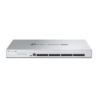 TP-LINK Switch 16x10Gbps SFP+ + 1xkonzol port + 1xMicro-USB Layer2+ Rackes Omada Pro, S5500-16XF