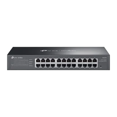 TP-LINK Switch 24x1000Mbps Fémházas Easy Smart (Omada), ES224G