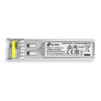 TP-LINK Switch SFP Modul 1000Base-BX WDM kétirányú 2km távolság, SM321A-2