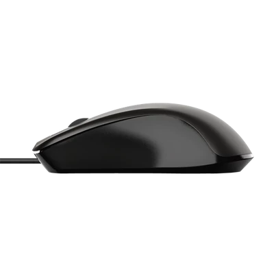 TRUST Basics Vezetékes optikai egér 24657 (Wired Optical Mouse-black)