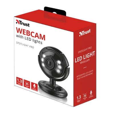 TRUST Webkamera 16428 (SpotLight Pro Webcam with LED lights)